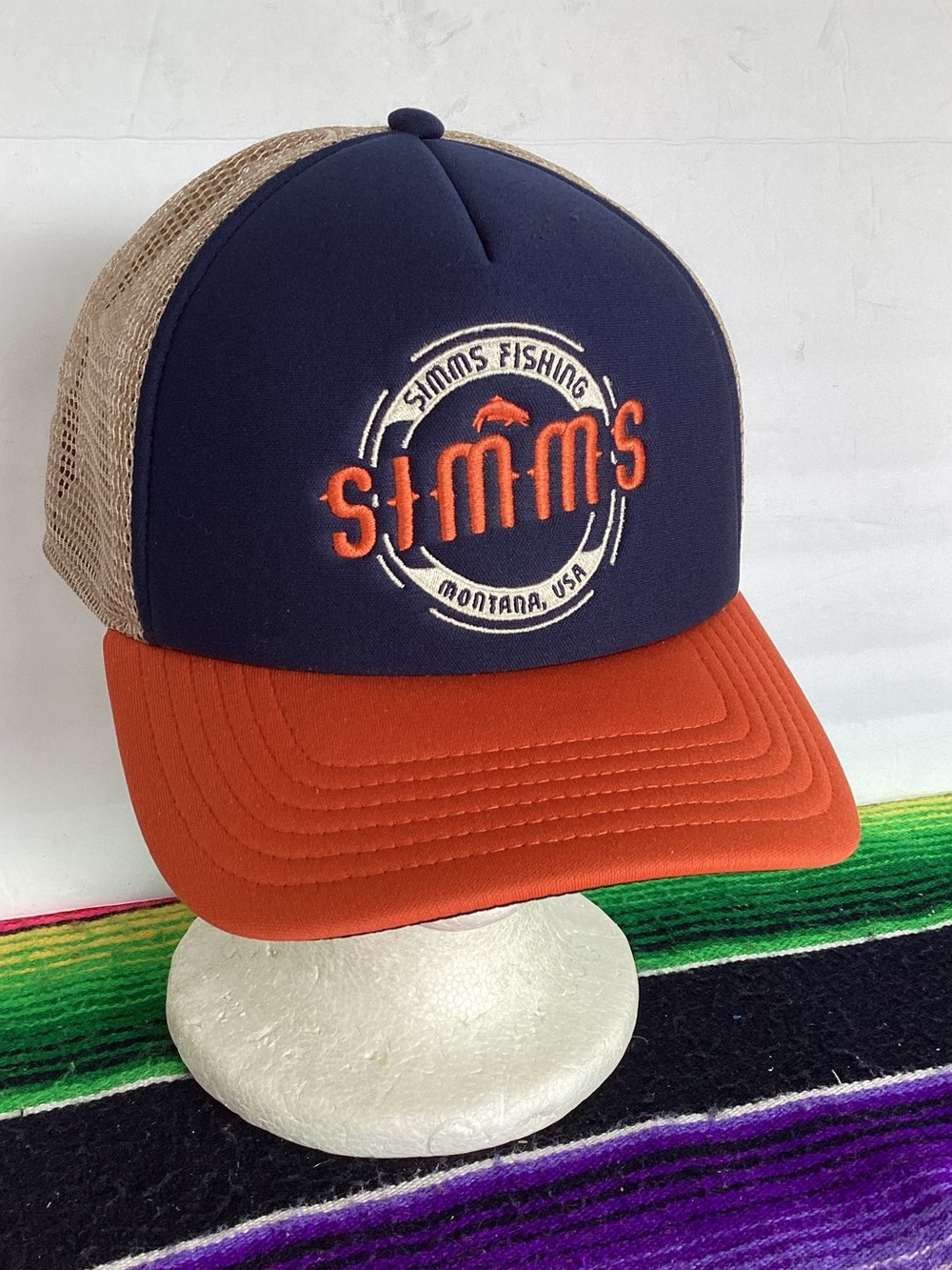 Simms Fishing SnapBack foam Trucker Hat